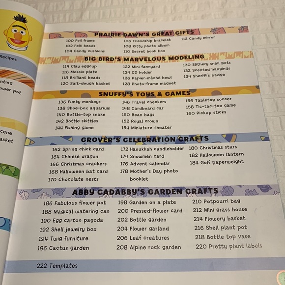 Sesame Street Big Book of Crafts by Children’s Television Workshop and Parragon - Picture 11 of 11